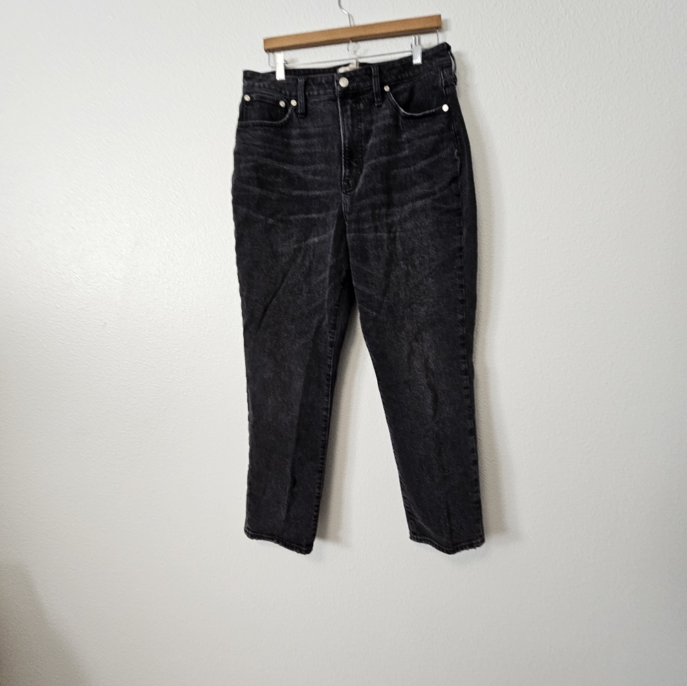 Womens madewell jeans perfect curve vintage crop jeans sz 32
